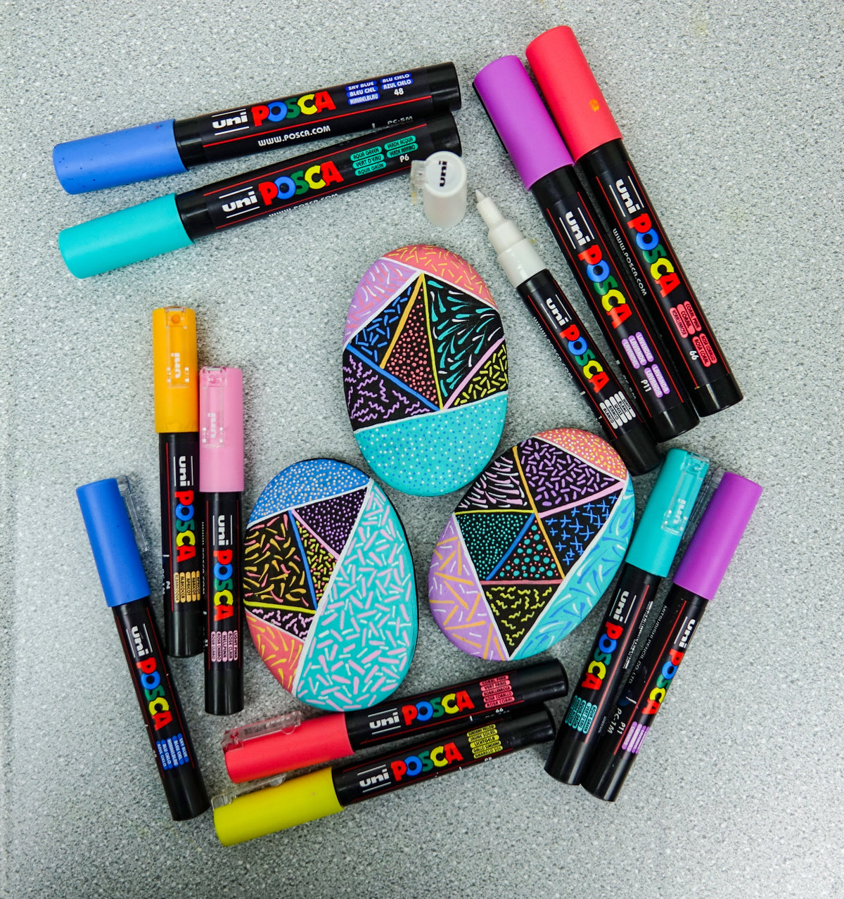 KUNSTARTIKLER - POSCA TUSCH 1M