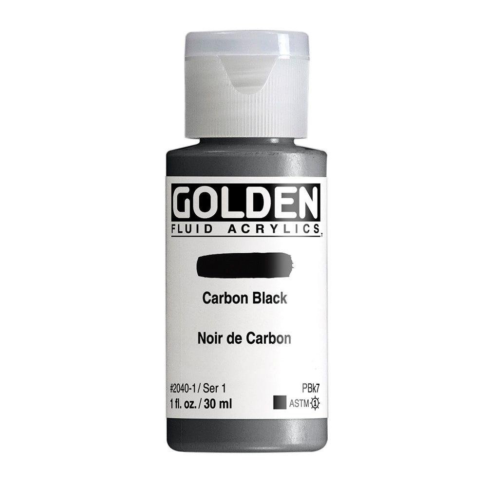 GOLDEN Fluid, 2040 Carbon Black, 30 ml