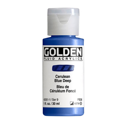 GOLDEN Fluid, 2051 Cerulean Blue Deep, 30 ml