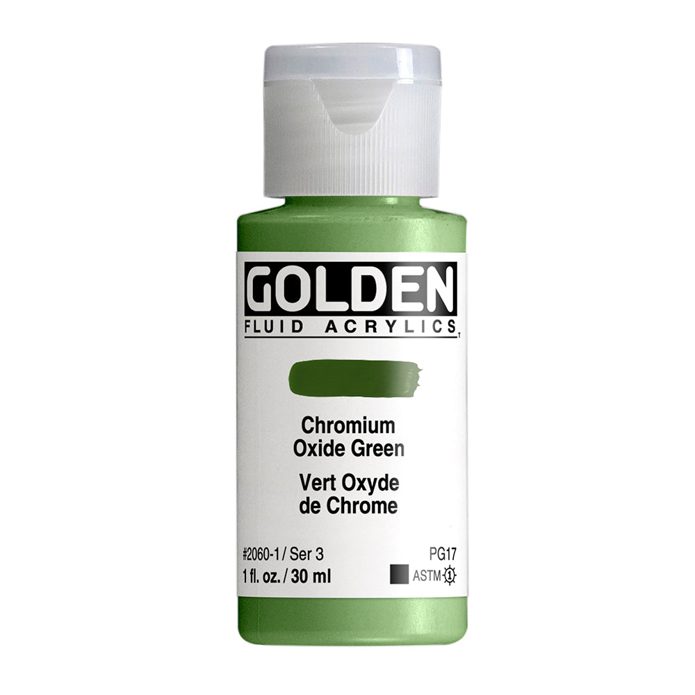 GOLDEN Fluid, 2060 Chromium Oxide Green, 30 ml
