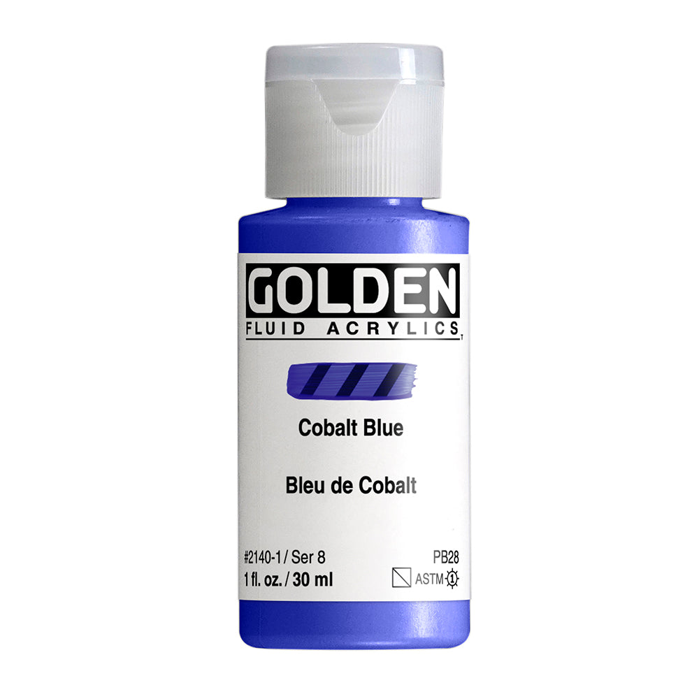 Golden Fluid 2140 Cobalt Blue 30ml. - 118ml.