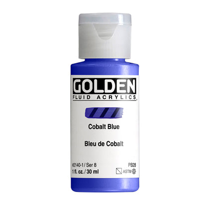 Golden Fluid 2140 Cobalt Blue 30ml. - 118ml.