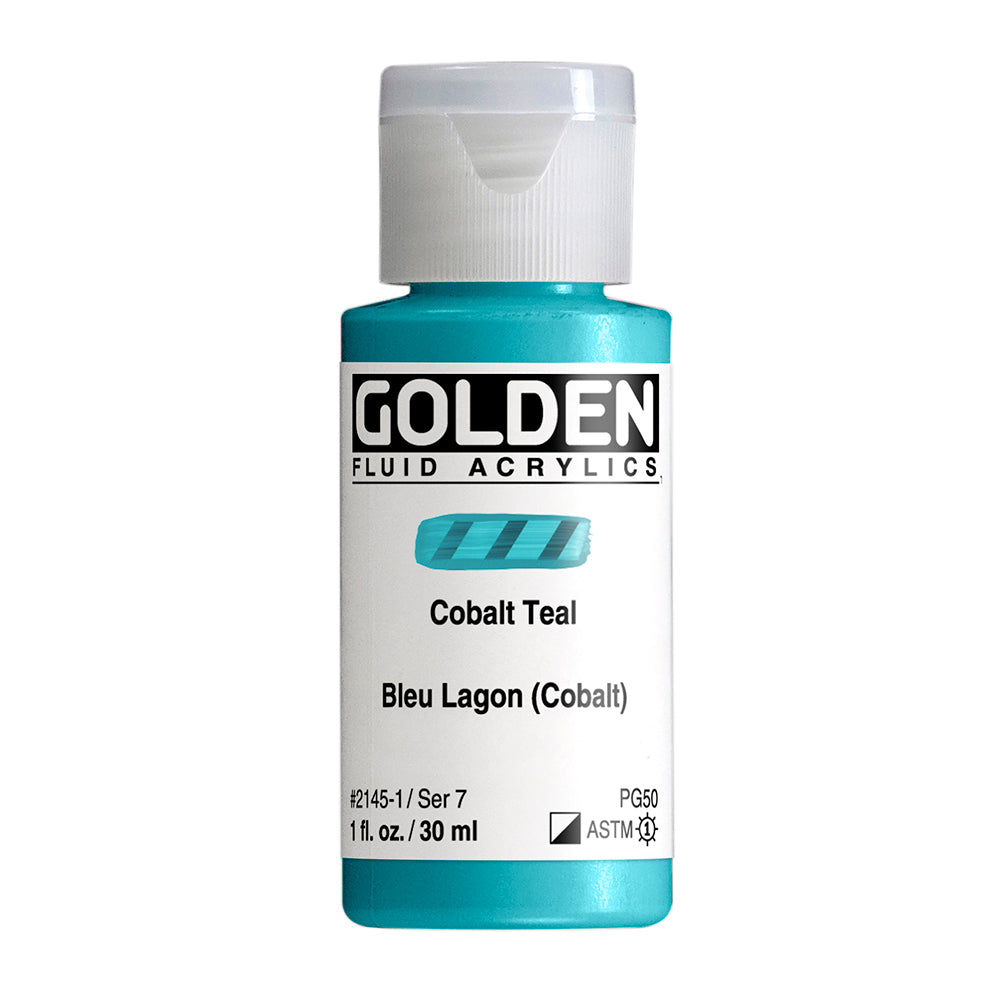 Golden Fluid 2145 Cobalt Teal 30ml. - 118ml.