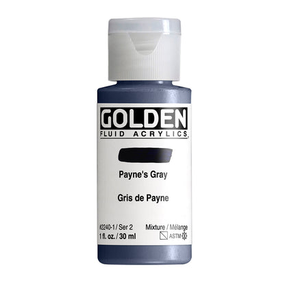 GOLDEN Fluid, 2240 Paynes Gray, 30ml - 118ml.