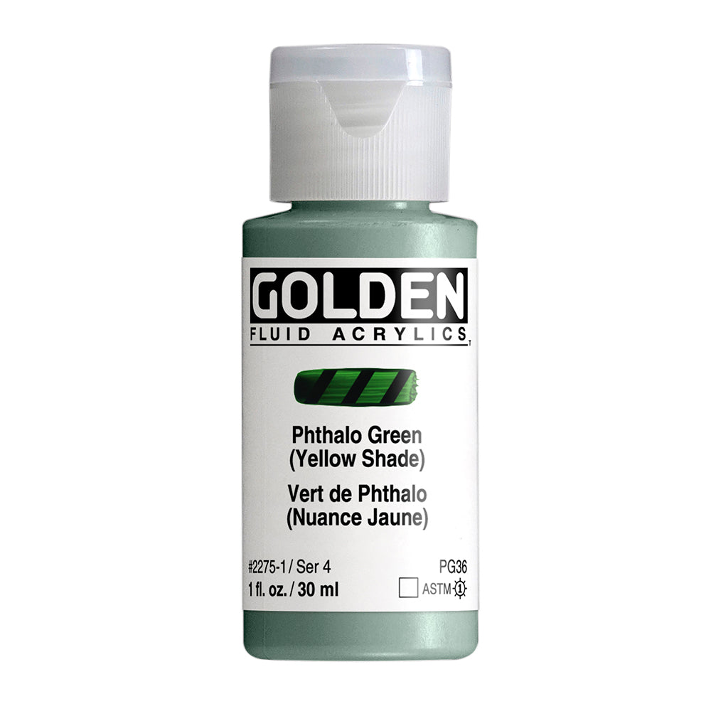 Golden Fluid 2275 Phthalo Green Y.S. 30ml.