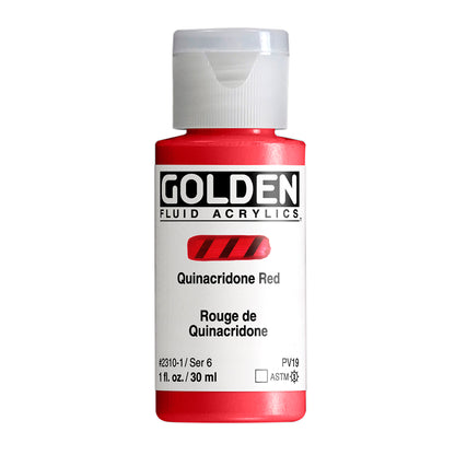 GOLDEN Fluid, 2310 Quinacridone Red, 30 - 118ml
