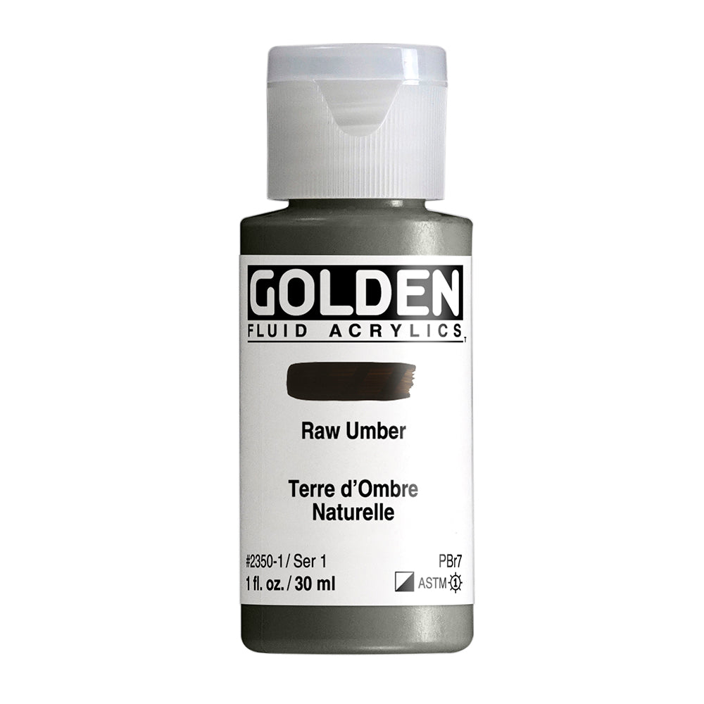 GOLDEN Fluid, 2350 Raw Umber, 30 ml