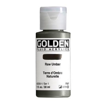 GOLDEN Fluid, 2350 Raw Umber, 30 ml