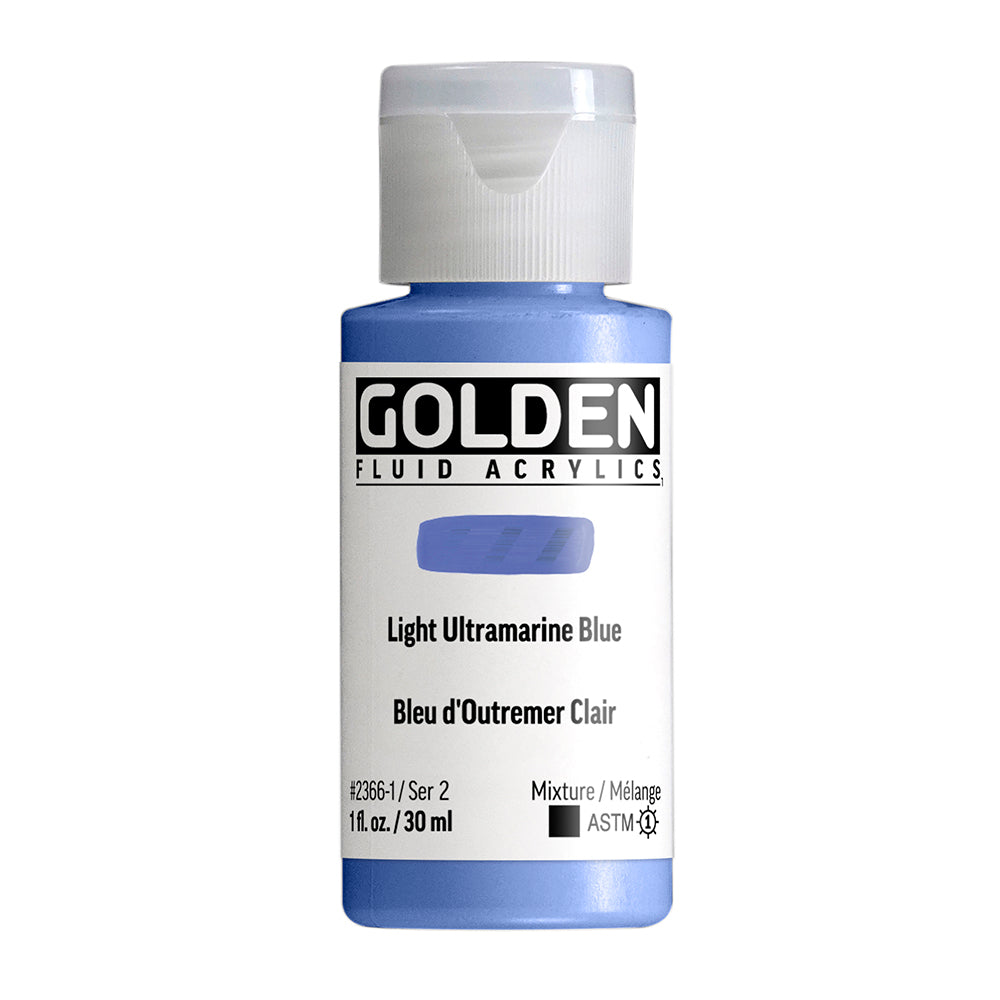 Golden Fluid 2366 Light Ultramarine Blue 30ml.