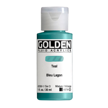 Golden Fluid 2369 Teal  30ml. - 118ml.