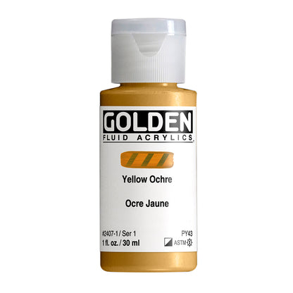 GOLDEN Fluid, 2407 Yellow Ochre, 30 ml