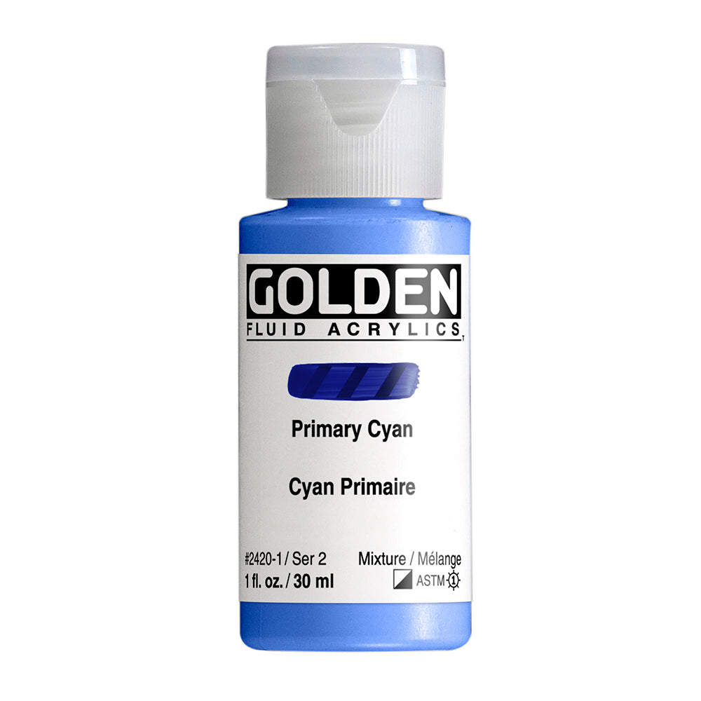 GOLDEN Fluid, 2420 Primary Cyan, 30 ml