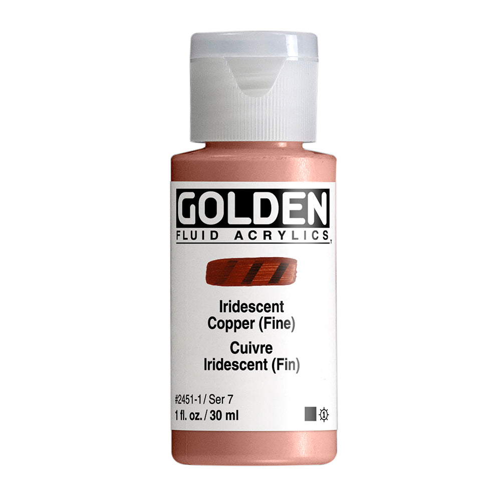 Golden Fluid Iridescent, 2451 Copper (fin), 30 ml