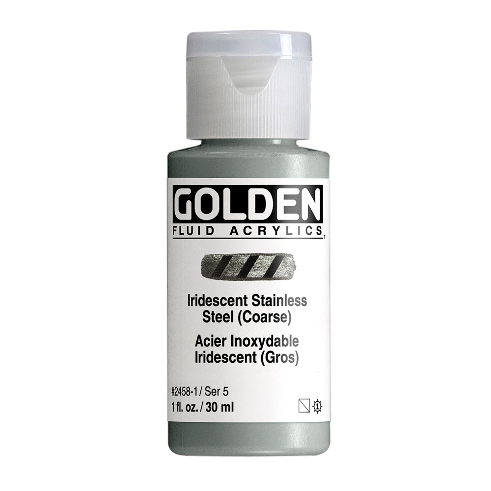 Golden Fluid Iride, 2458 Stainless Steel, 30 ml
