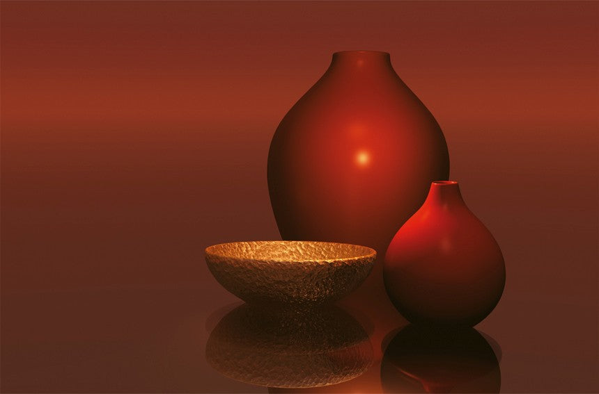 Fototapet Vases Orange 115 x 175cm.