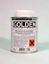 Golden Acryl MSA Fernis (w/UVLS) 236 ml.