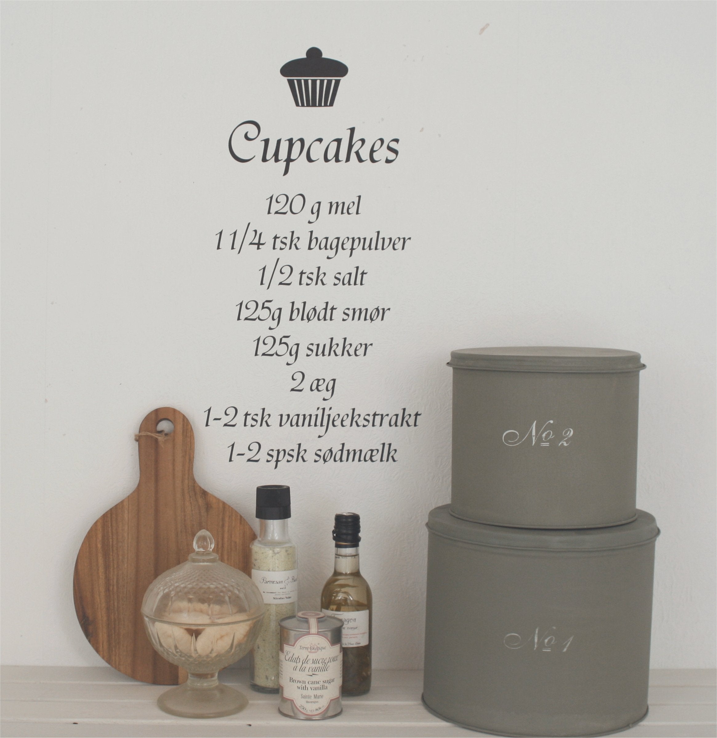 Wallstickers - Cupcakes