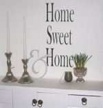 Wallstickers - Home Sweet Home