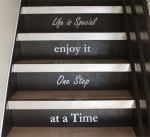 wallstickers - Life is special, enoy it, one step, at a time