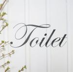 Wallstickers - Toilet