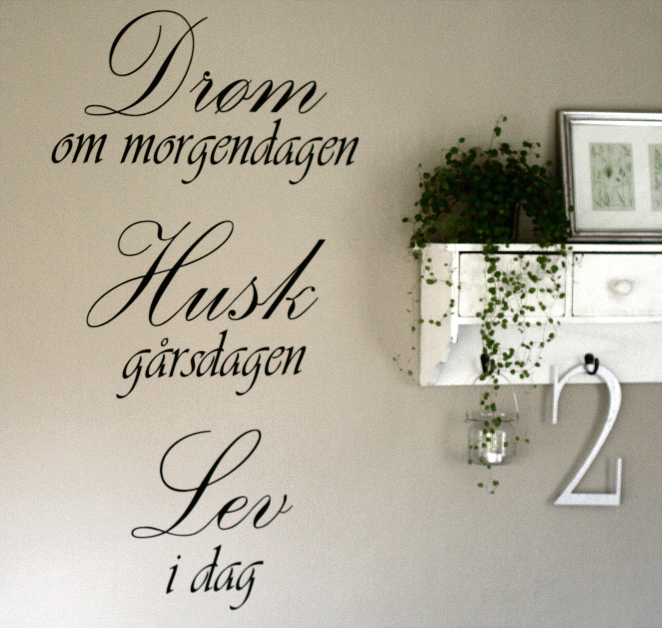 wallstickers - Drøm om morgendagen