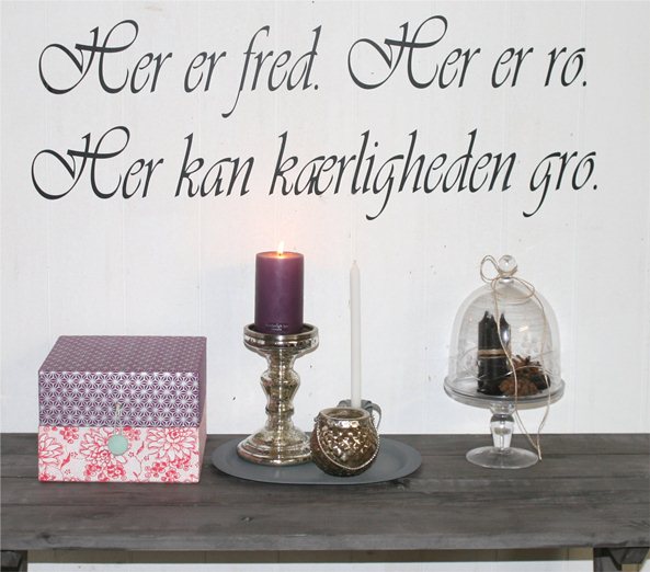 wallstickers - her er fred