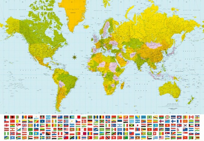 Map of the World F280