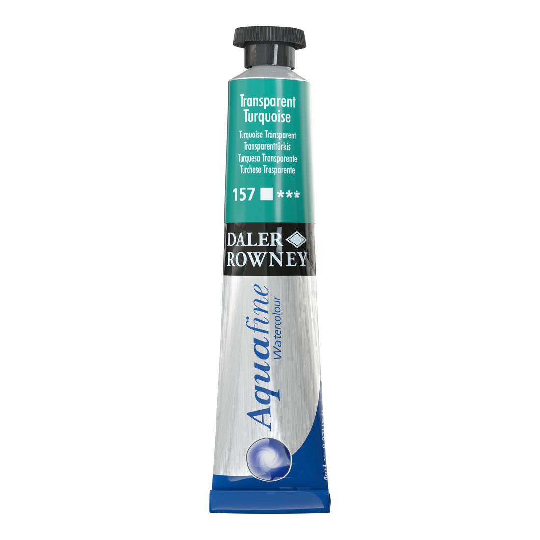 Aquafine 8ml. Tb. Transparent Turquoise