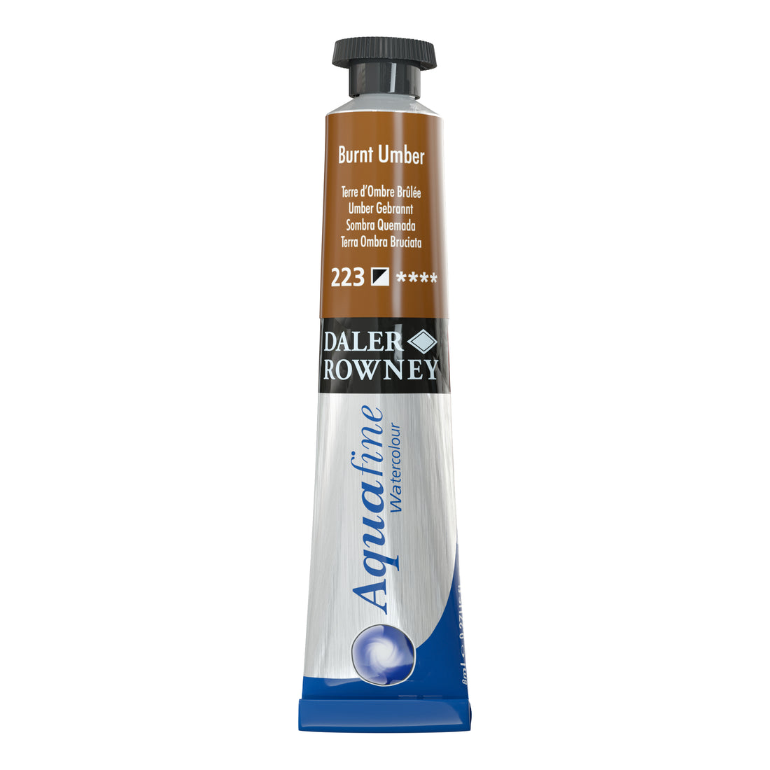 Aquafine 8ml. Tb. Burnt Umber