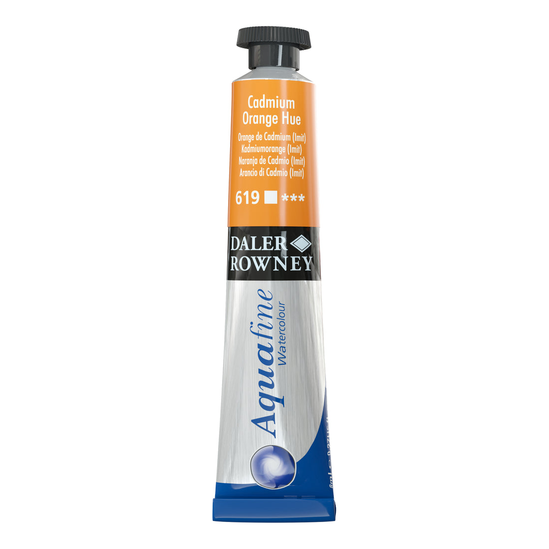 Aquafine 8ml. Tb. Cadmium Orange Hue