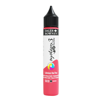 System 3 Fluid Cadmium Red Hue