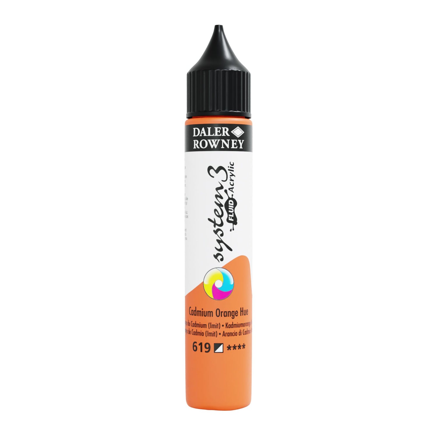 System 3 Fluid Cadmium Orange Hue