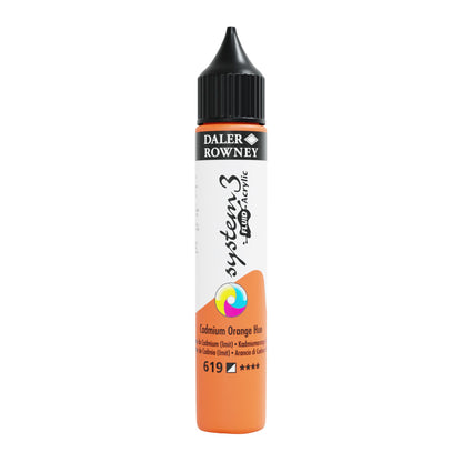 System 3 Fluid Cadmium Orange Hue