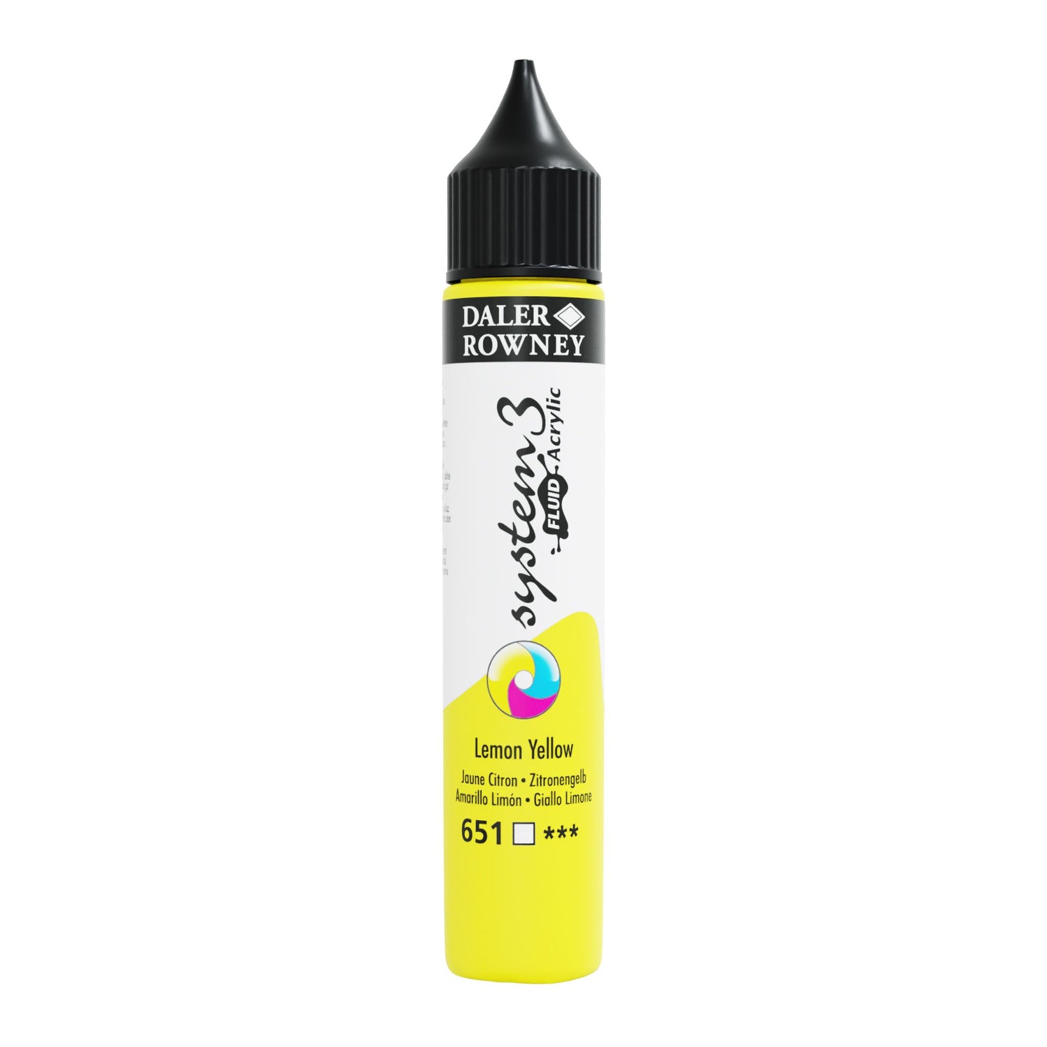 System 3 Fluid Lemon Yellow