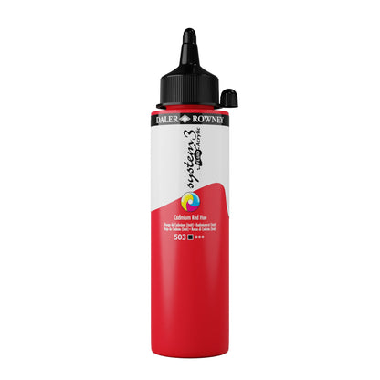 System 3 Fluid Cadmium Red Hue