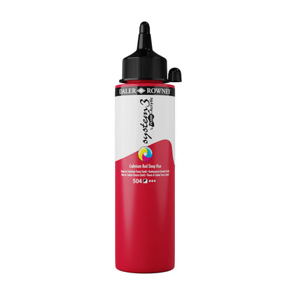 System 3 Fluid Cadmium Red Deep Hue