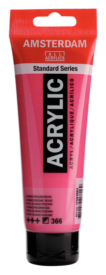 Amsterdam 366 Quinacridone rose 120-500ml.