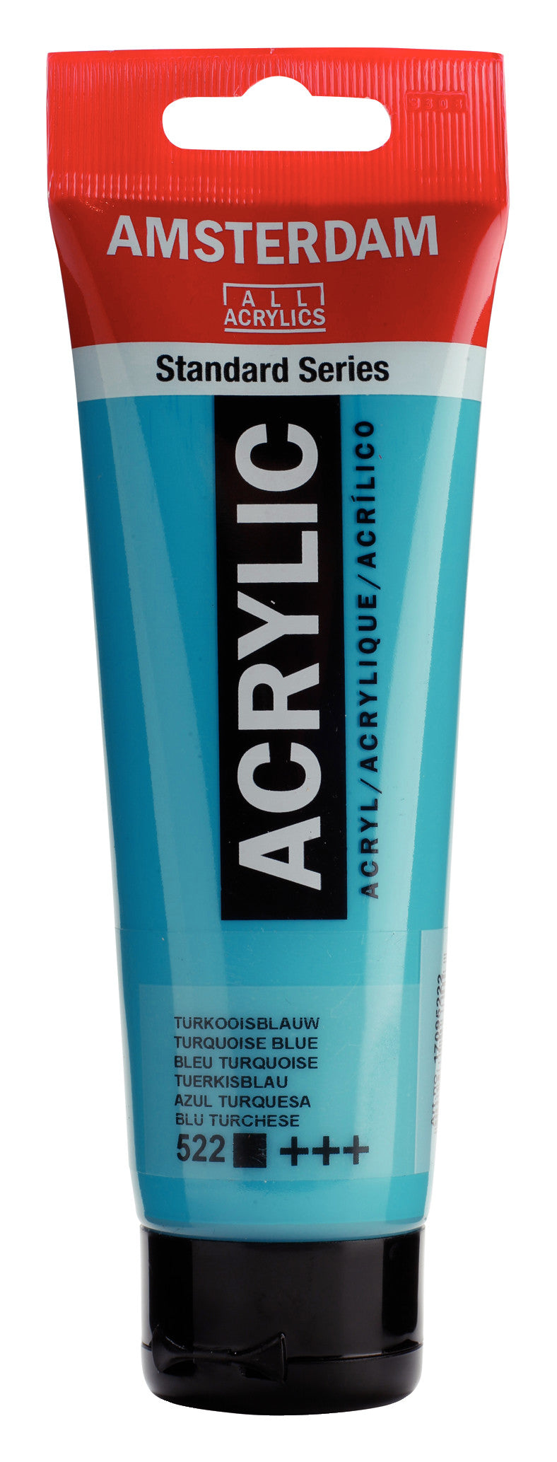 Amsterdam 522 Turquoise blue 120-500ml.