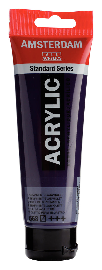 Amsterdam 568 Permanent blue violet 120ml.