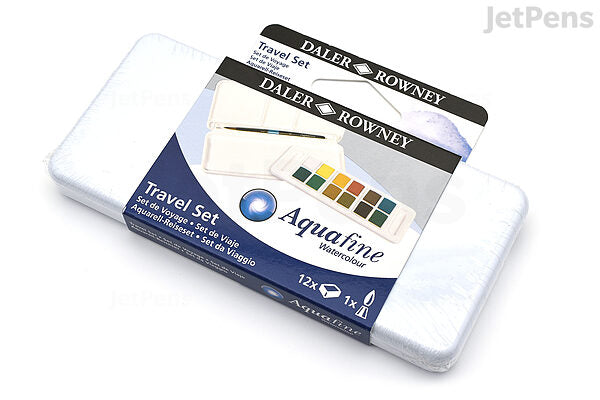 Daler Rowney Aquafine Watercolours rejsesæt