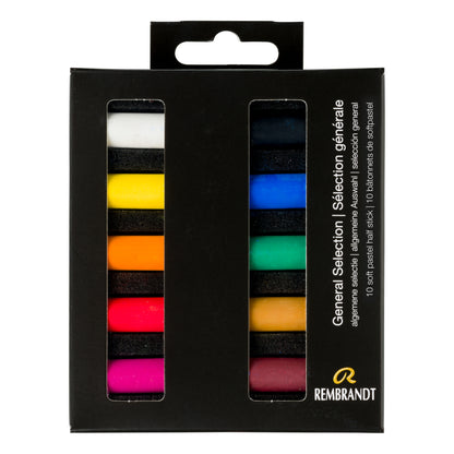Rembrandt Soft Pastel General Sèlection half stick  10stk.,