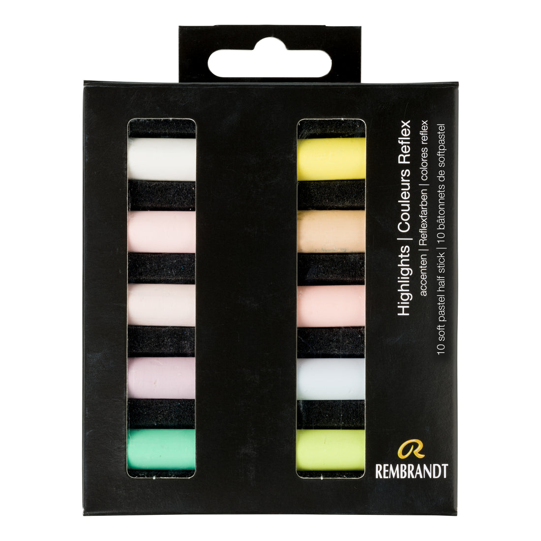 Rembrandt Soft Pastel Highlights half stick 10stk.