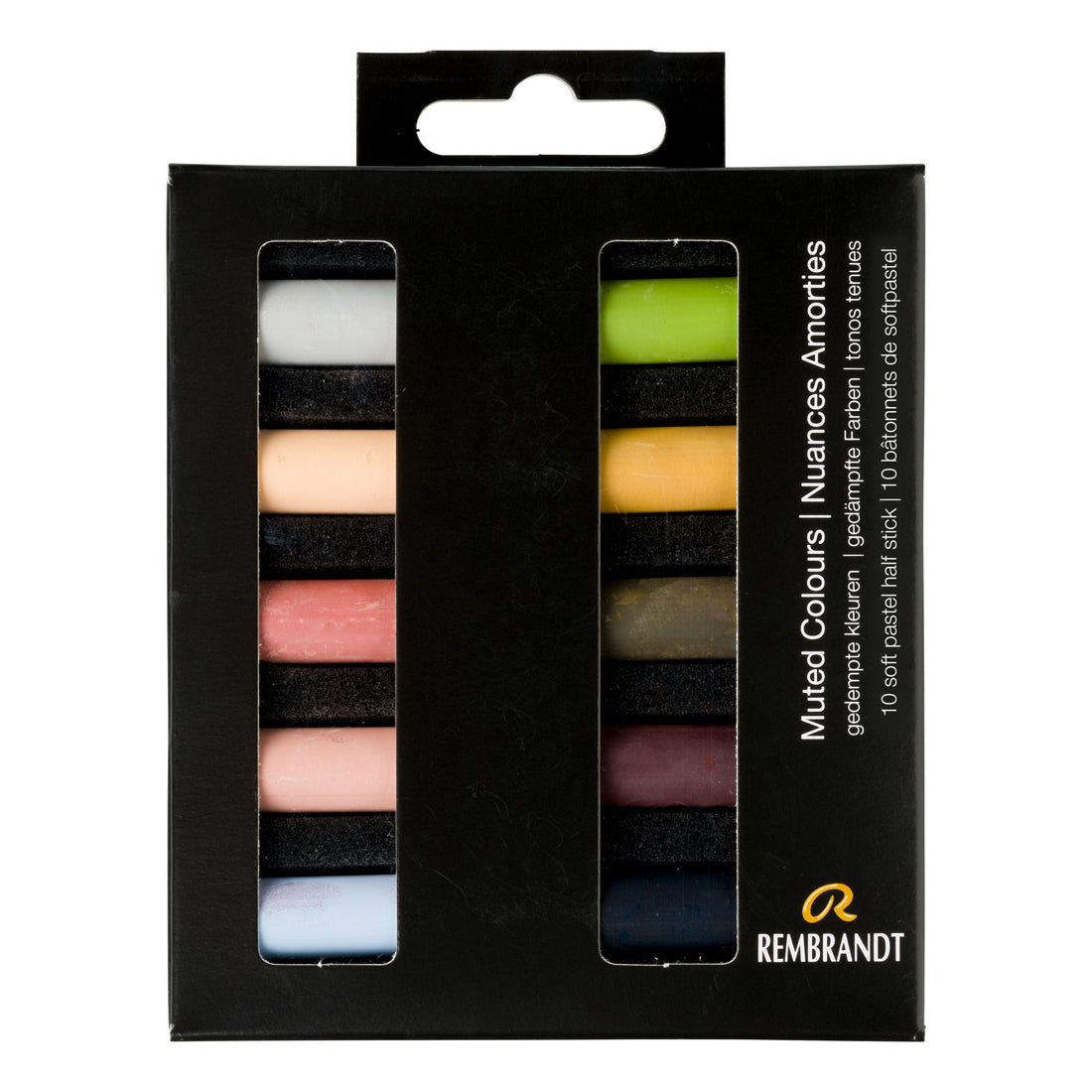 Rembrandt Soft Pastel Muted Colours half stick