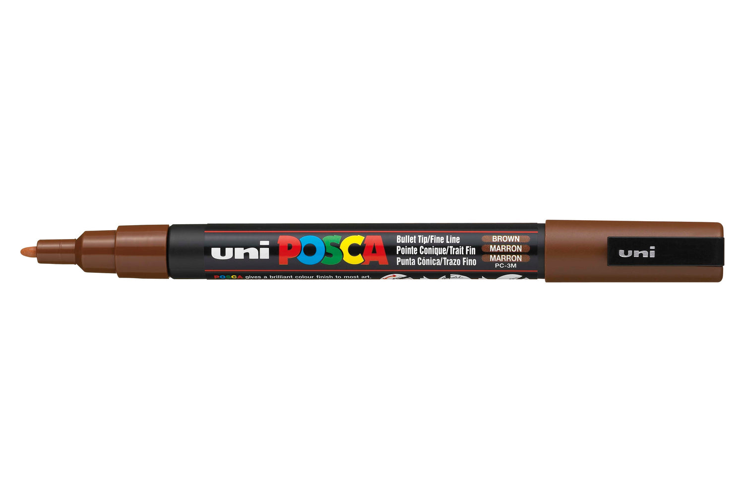 Uni Posca Pc-3M. Tusch Brown