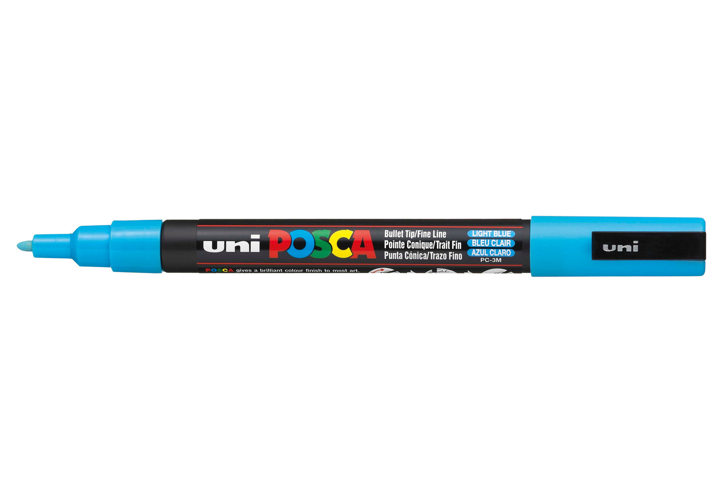 Uni Posca Pc-3M. Tusch Light Blue