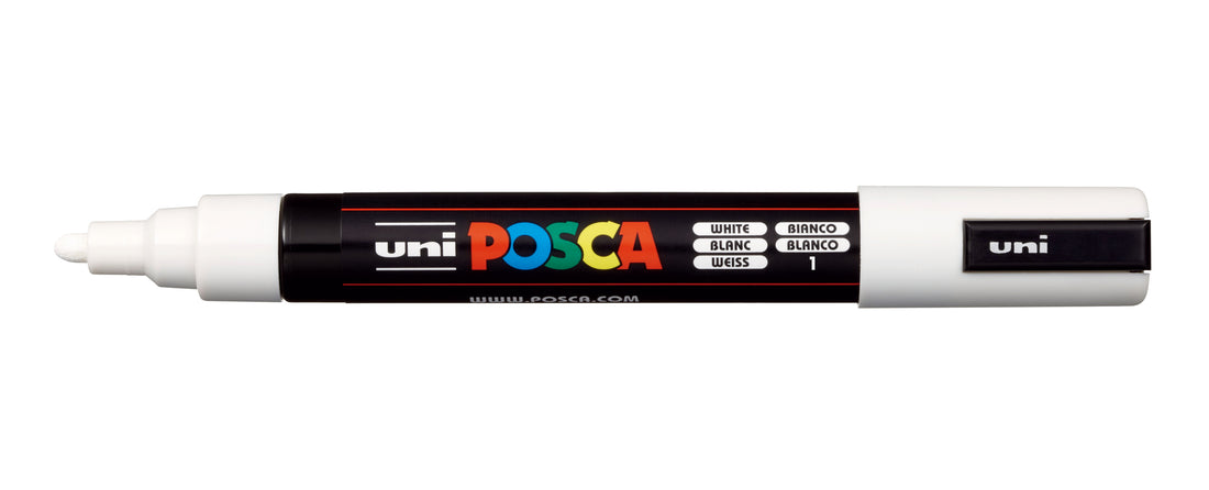 Uni Posca Pc-5M Tusch White