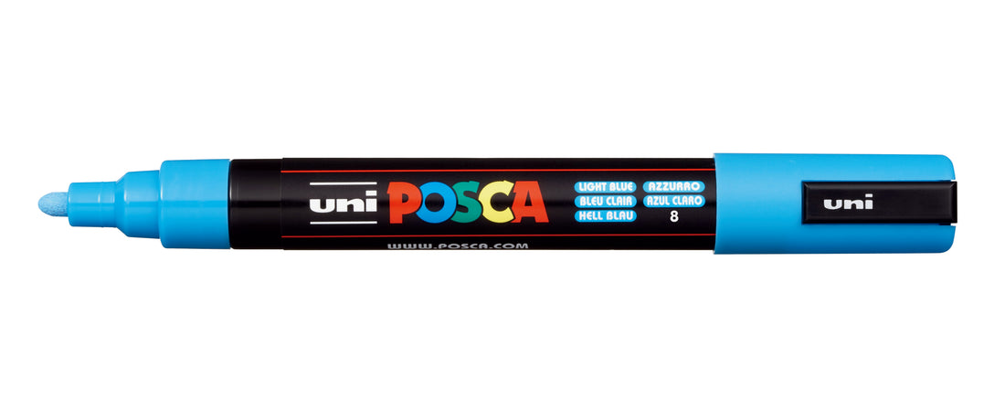 Uni Posca Pc-5M Tusch Light Blue