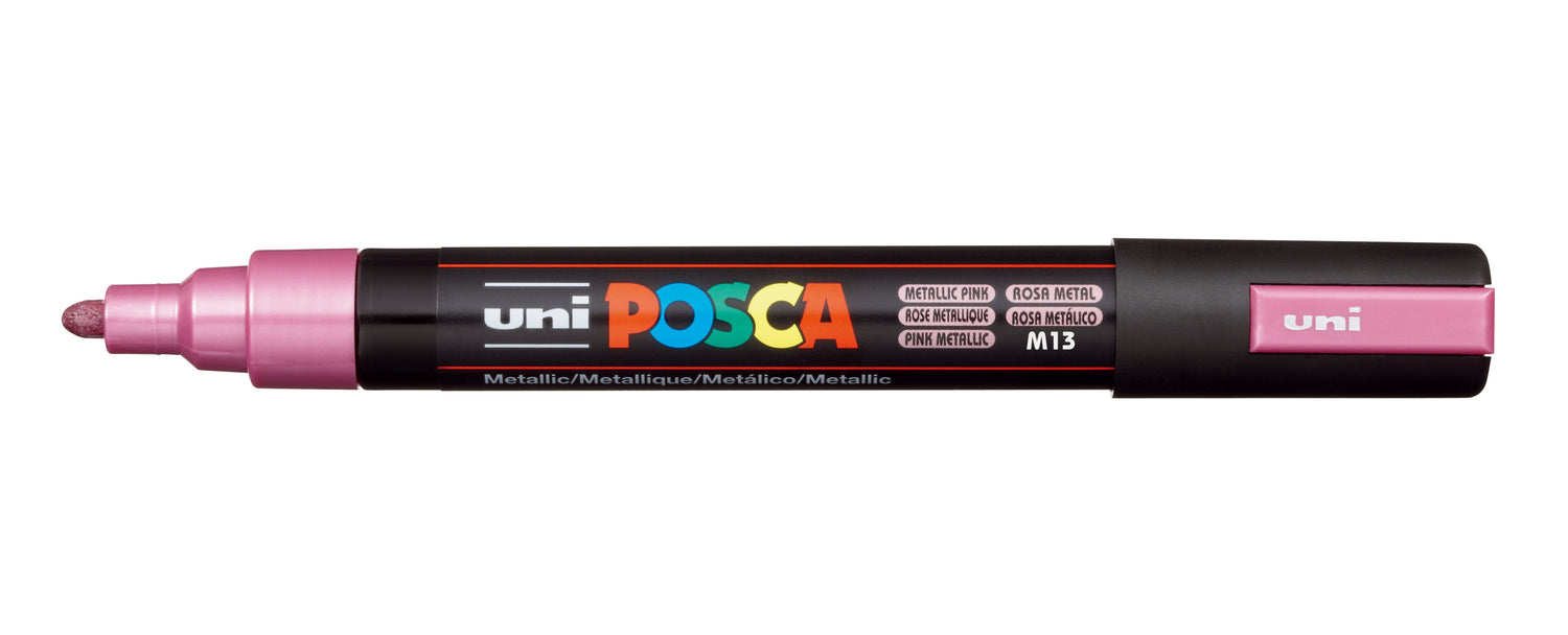 Uni Posca Pc-5M Tusch Metallic Pink