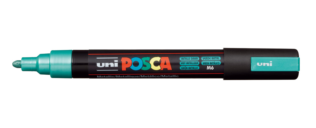 Uni Posca Pc-5M Tusch Mettalic Green