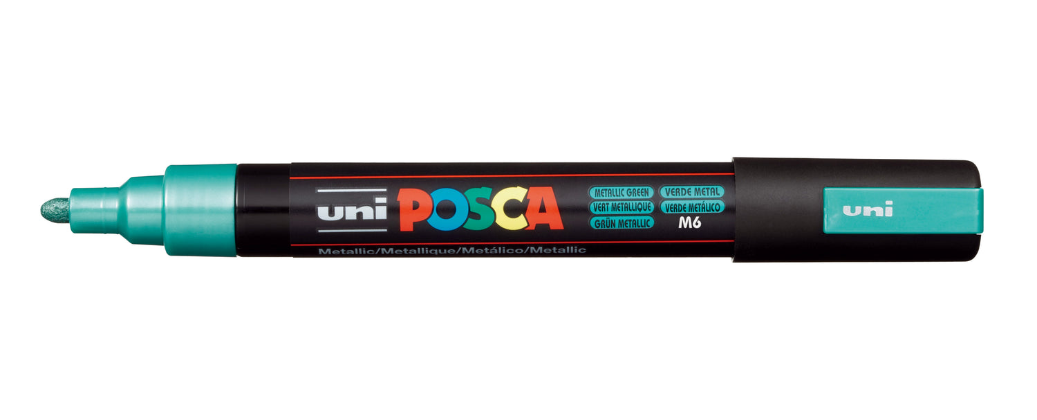 Uni Posca Pc-5M Tusch Mettalic Green